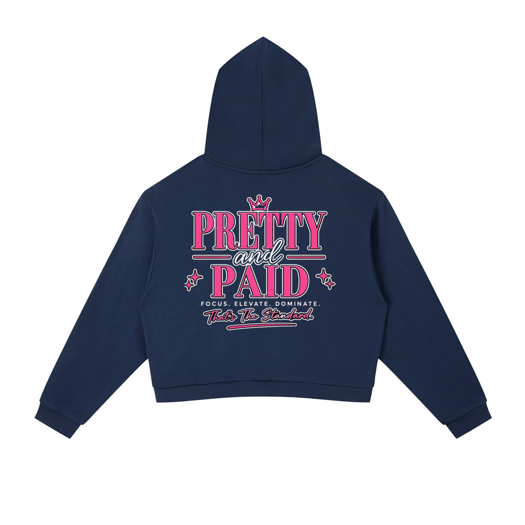 Burgh Barbie Cropped Hoodie