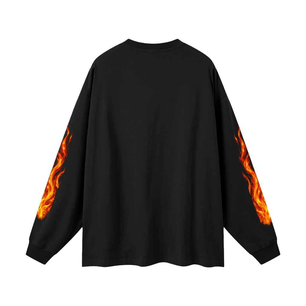 Oversized Unisex Long Sleeve T-Shirt
