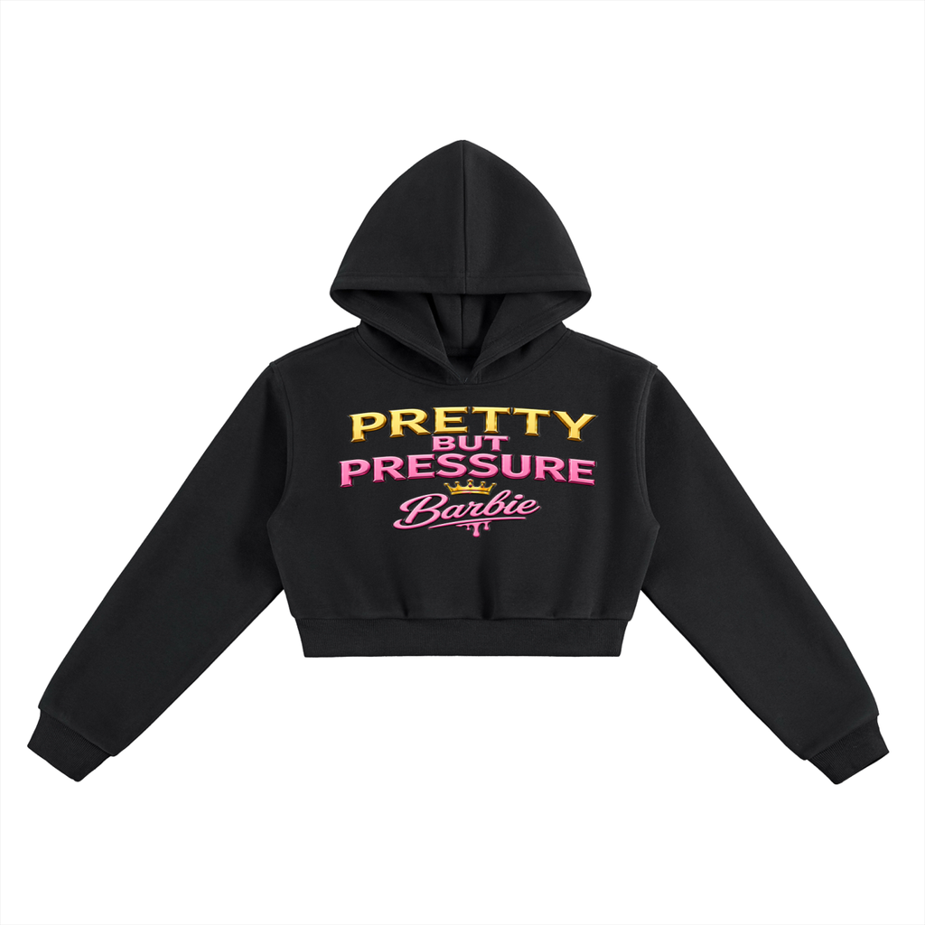 Burgh Barbie Cropped Hoodie