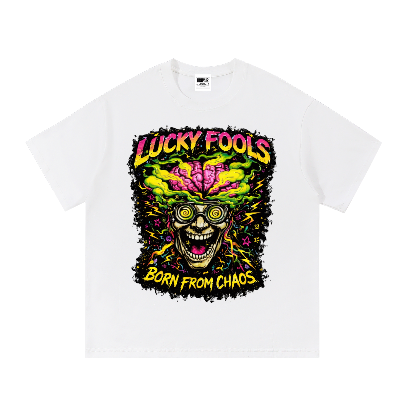 Lucky Fools Graphic T-Shirt
