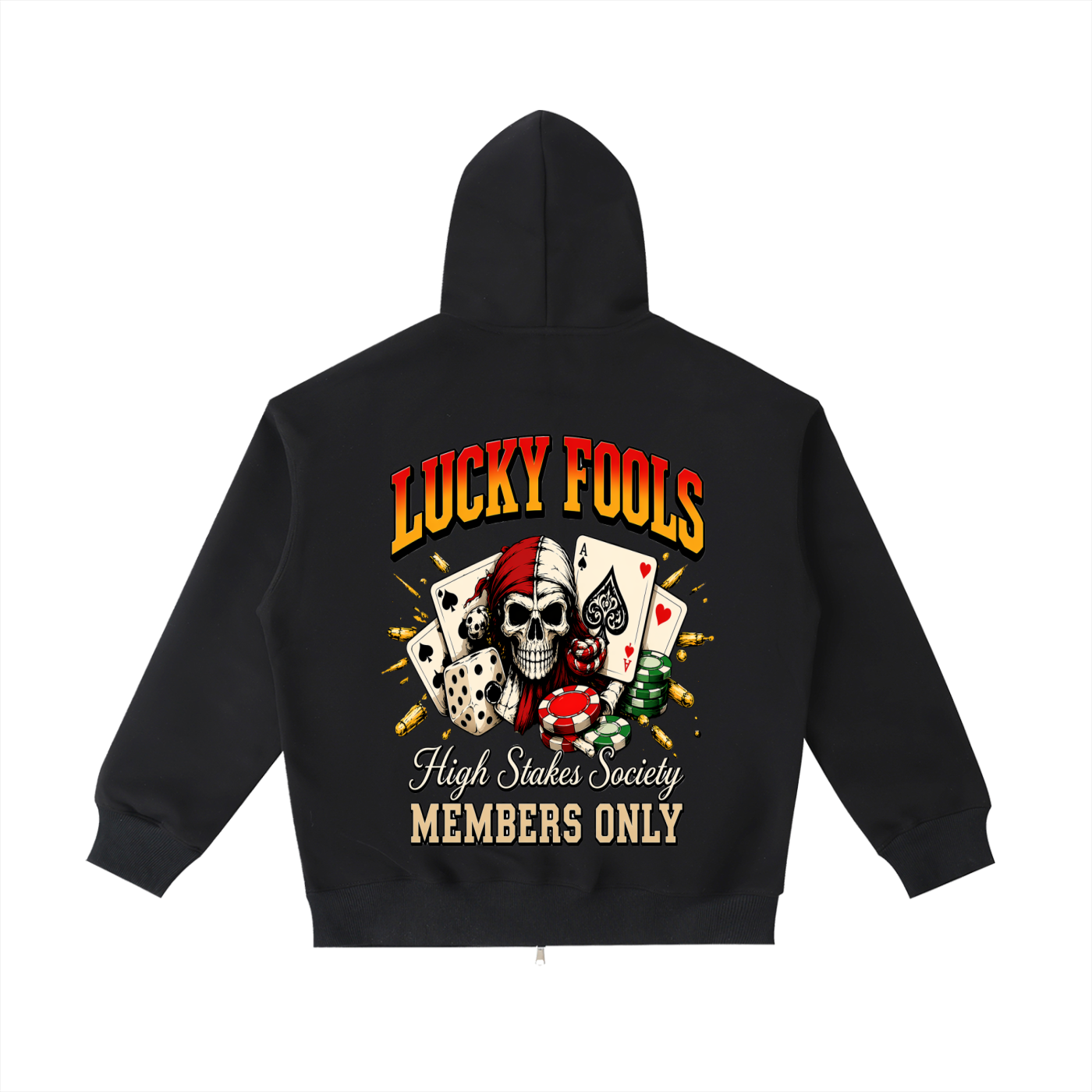 Lucky Fools Pocket Hoodie