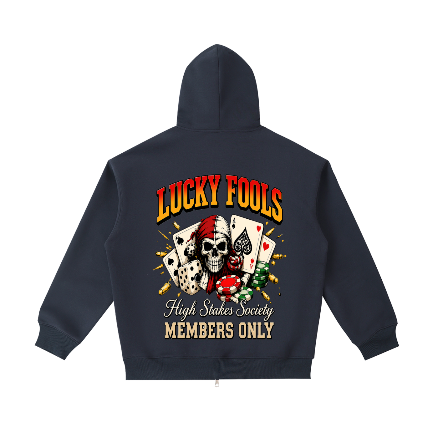 Lucky Fools Pocket Hoodie