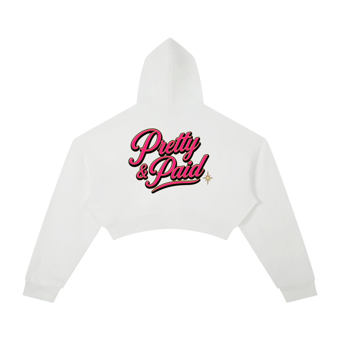 Burgh Barbie Cropped Hoodie