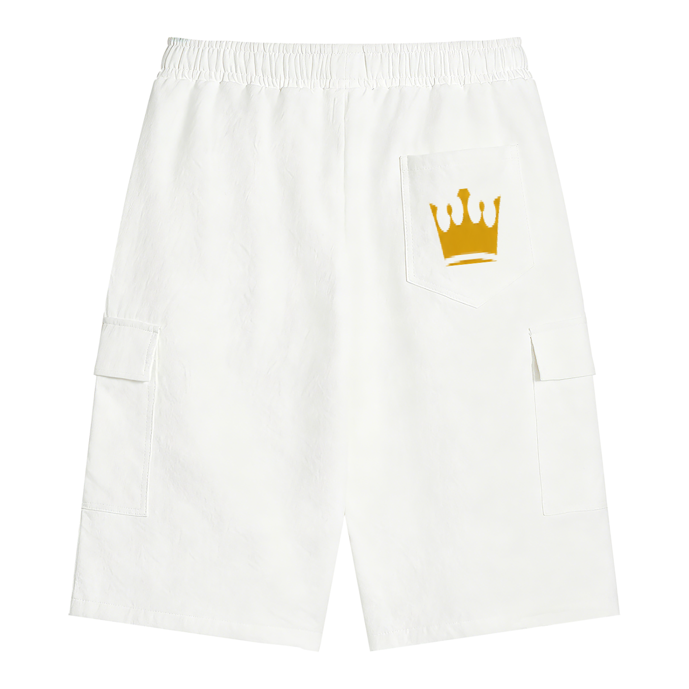 Burgh Made Drawstring Cargo Shorts