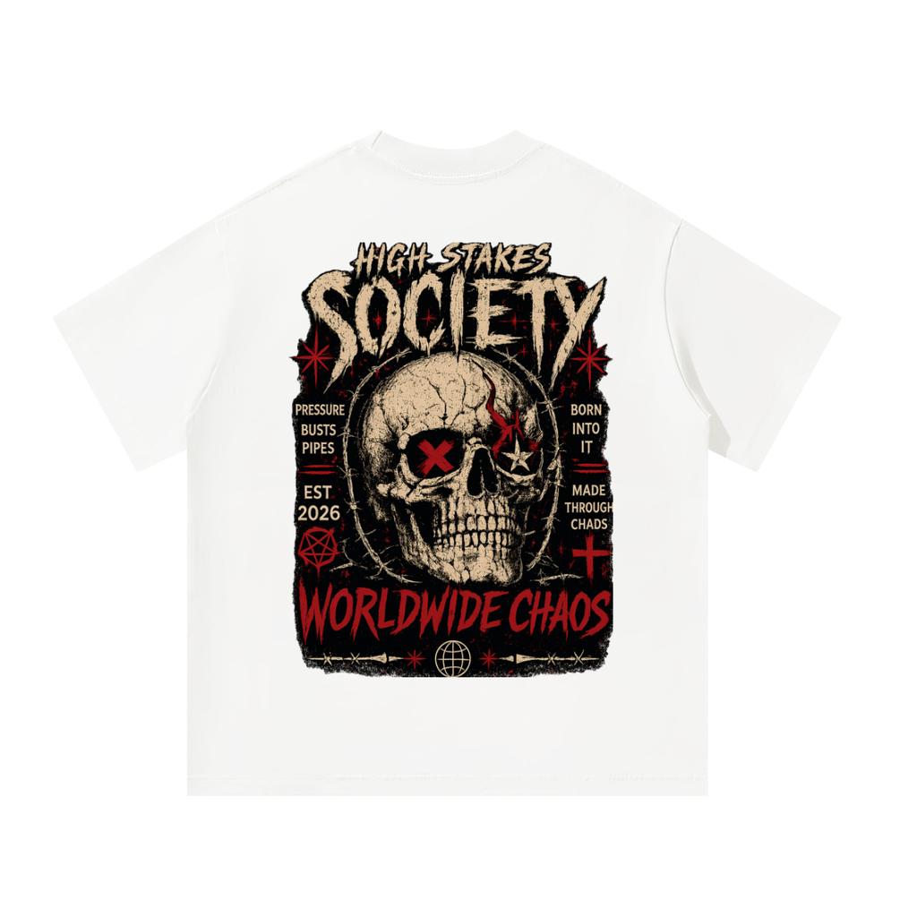 High Stakes Society Oversized T-Shirt
