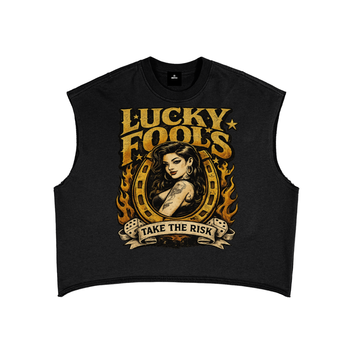 Lucky Fools Boxy Tank Top