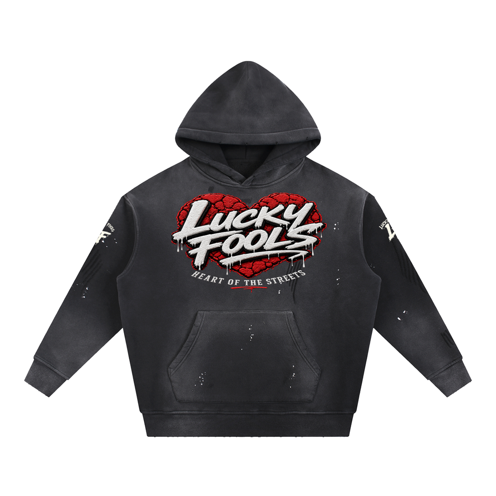 Vintage Sinner Washed Hoodie