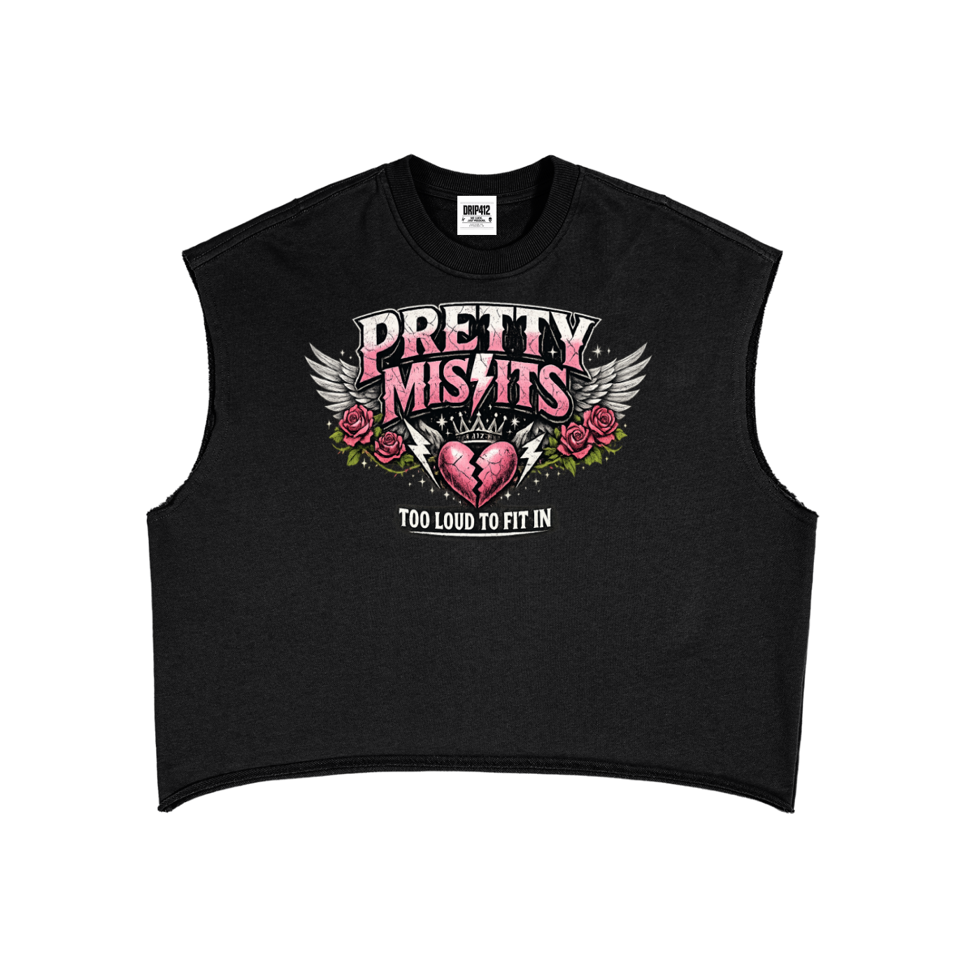 French Terry Boxy Tank Top