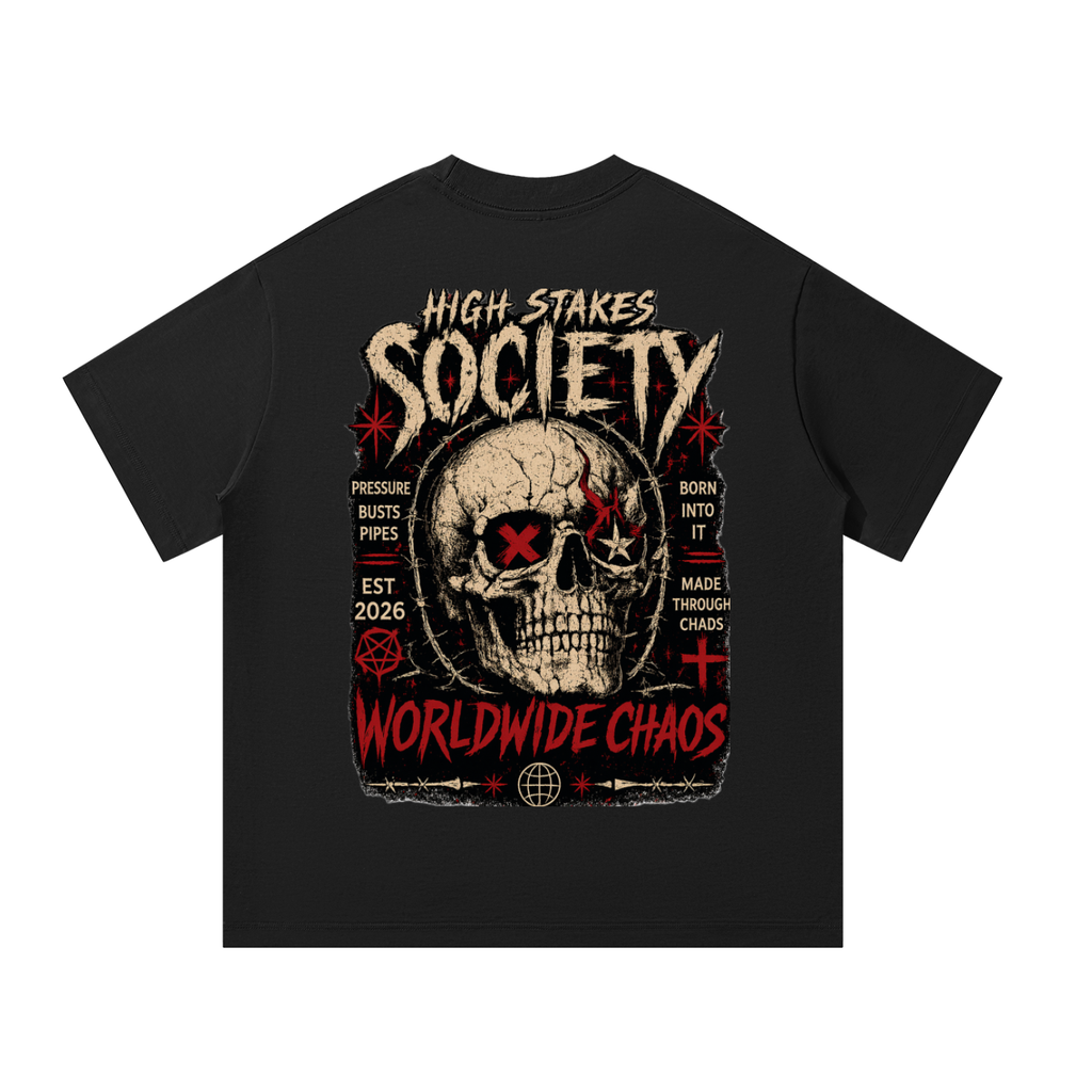 High Stakes Society Oversized T-Shirt