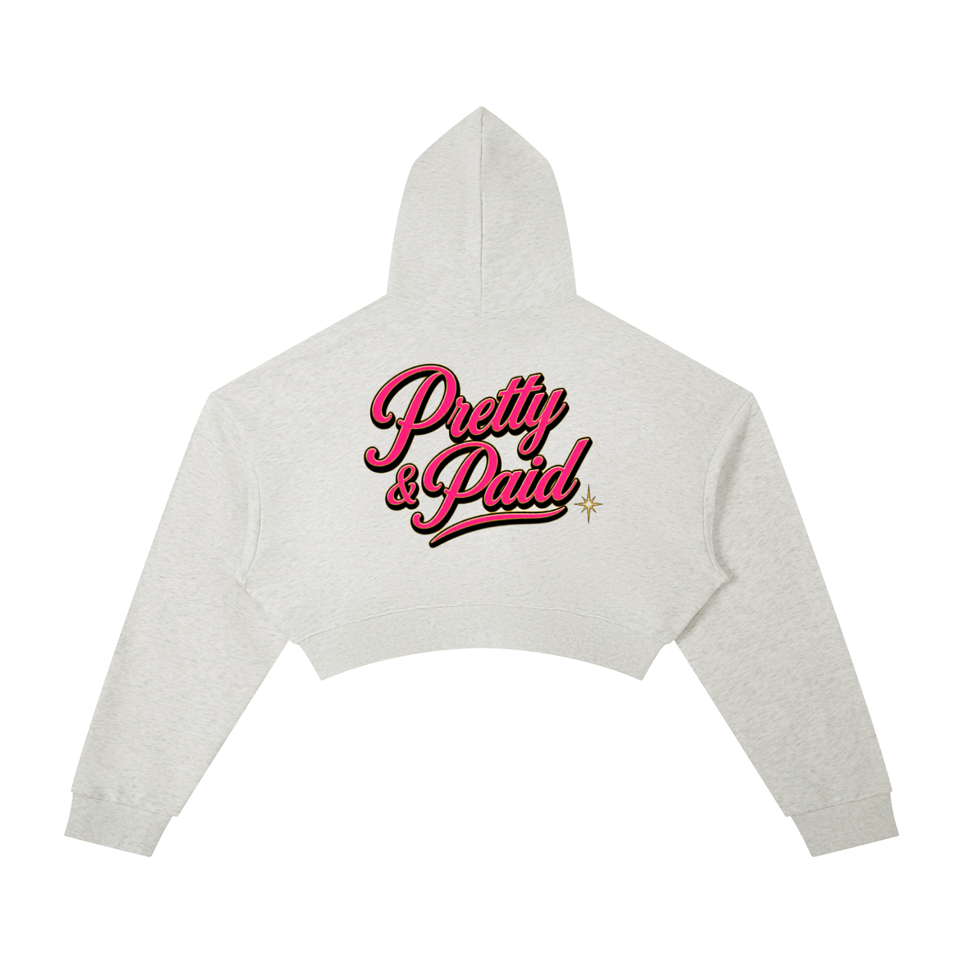 Burgh Barbie Cropped Hoodie
