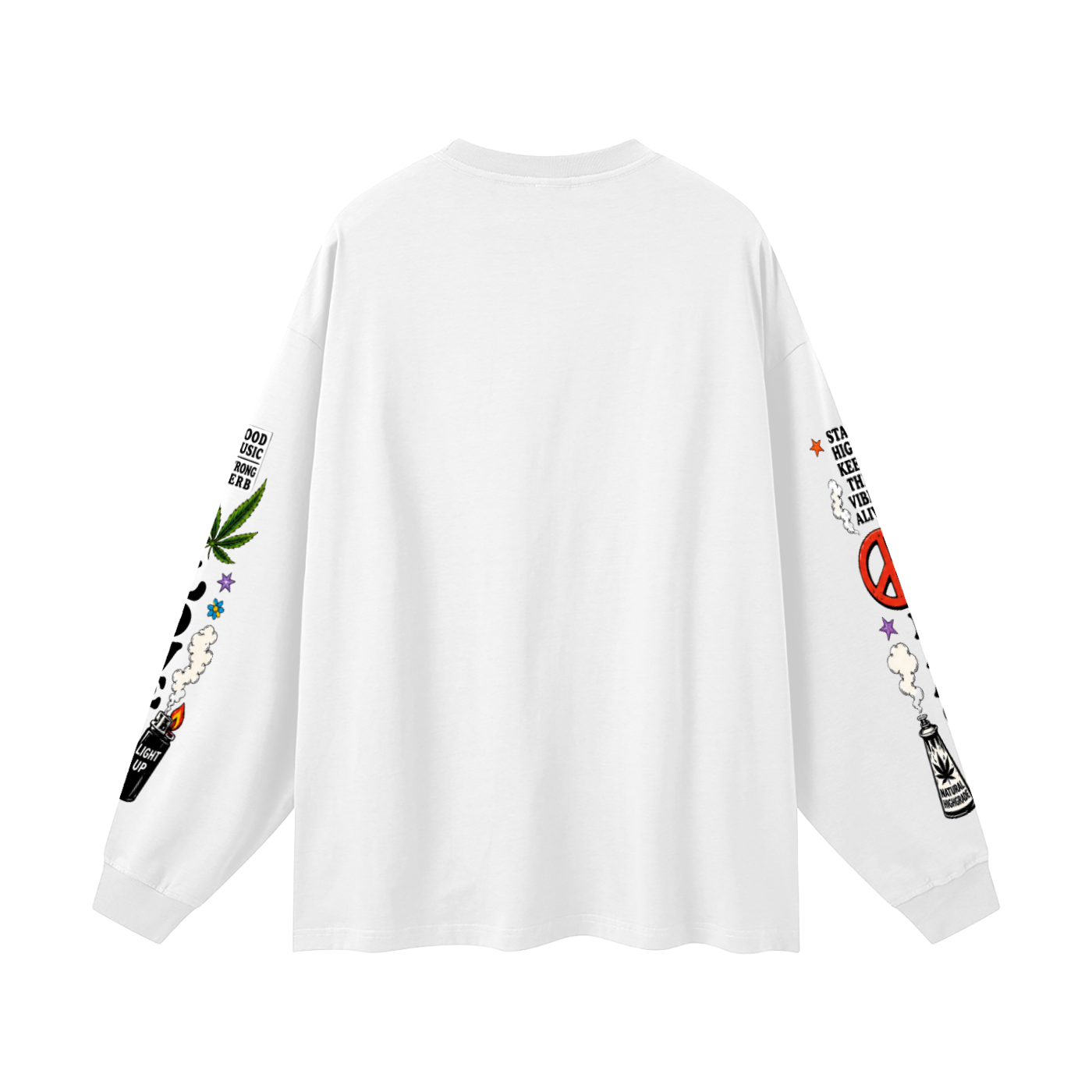 Lucky Fools Oversized Long Sleeve T-Shirt