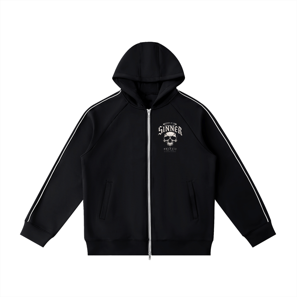 Vintage Sinner Zip Hoodie
