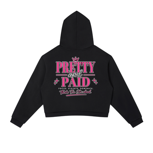 Burgh Barbie Cropped Hoodie