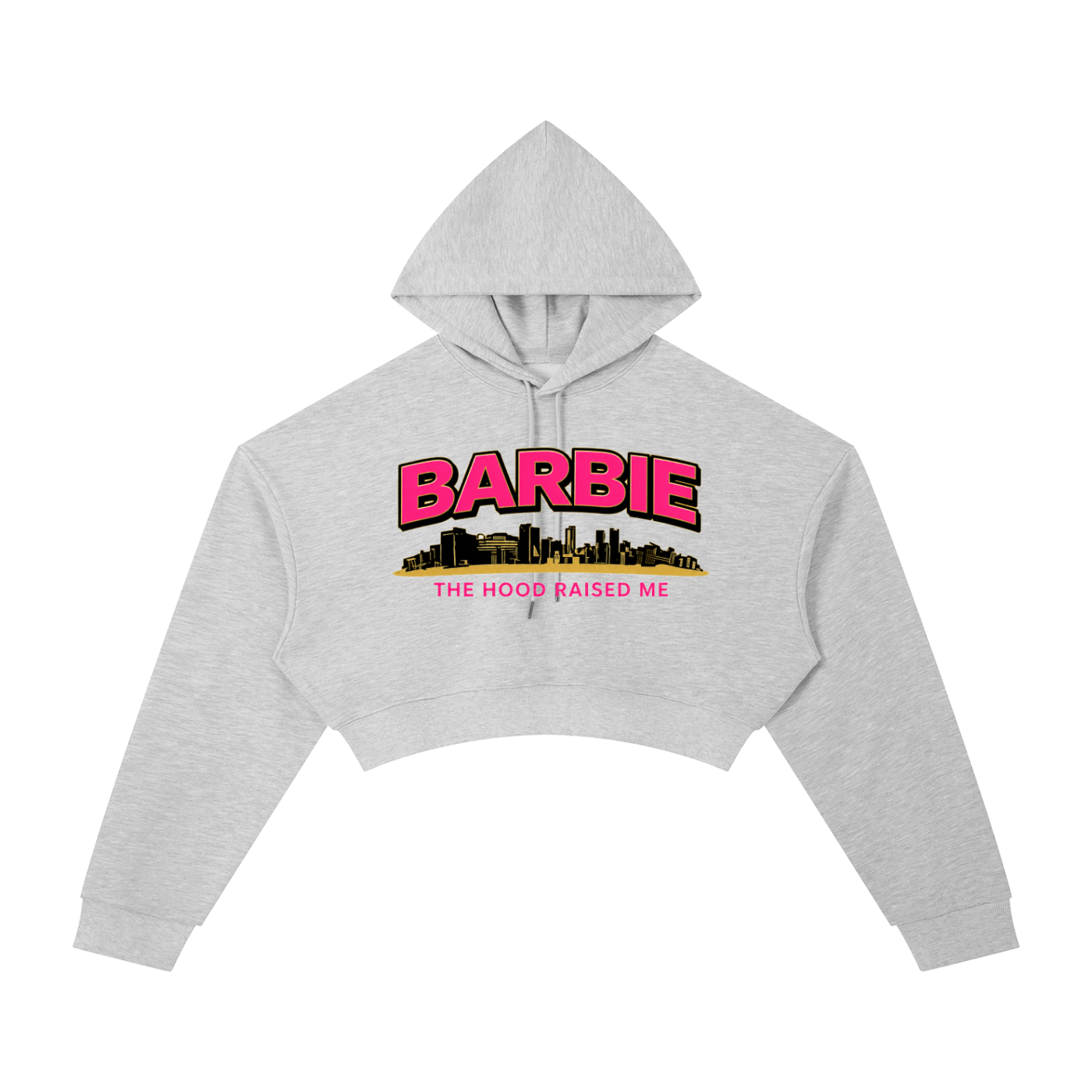 Burgh Barbie Cropped Hoodie