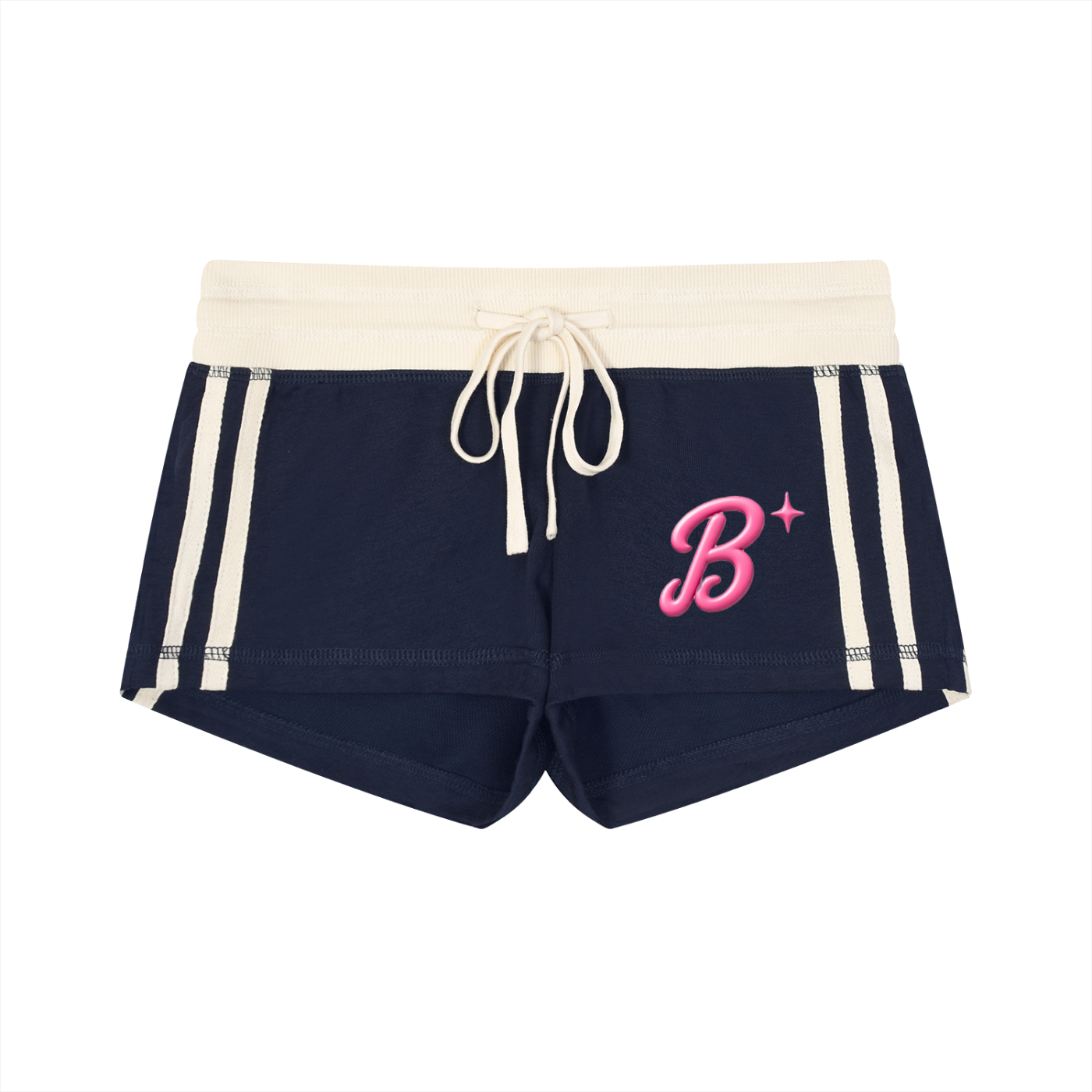 Burgh Barbie Stripe Track Shorts