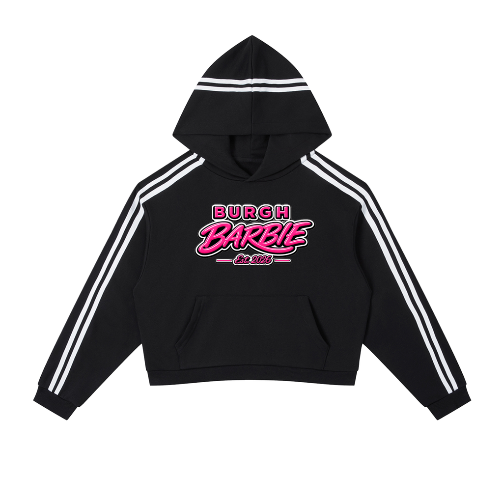 Burgh Barbie Cropped Hoodie