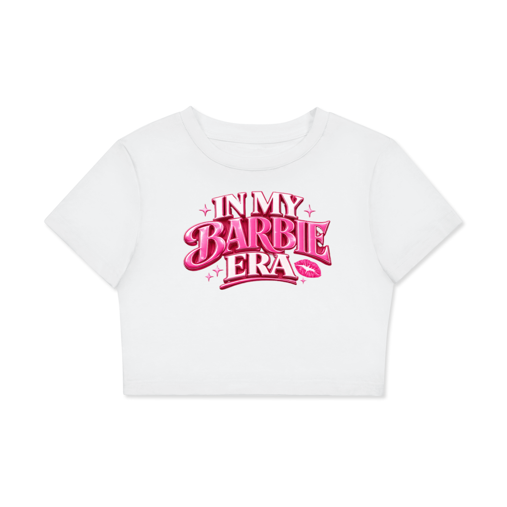 Burgh Barbie Crop Cotton T-Shirt
