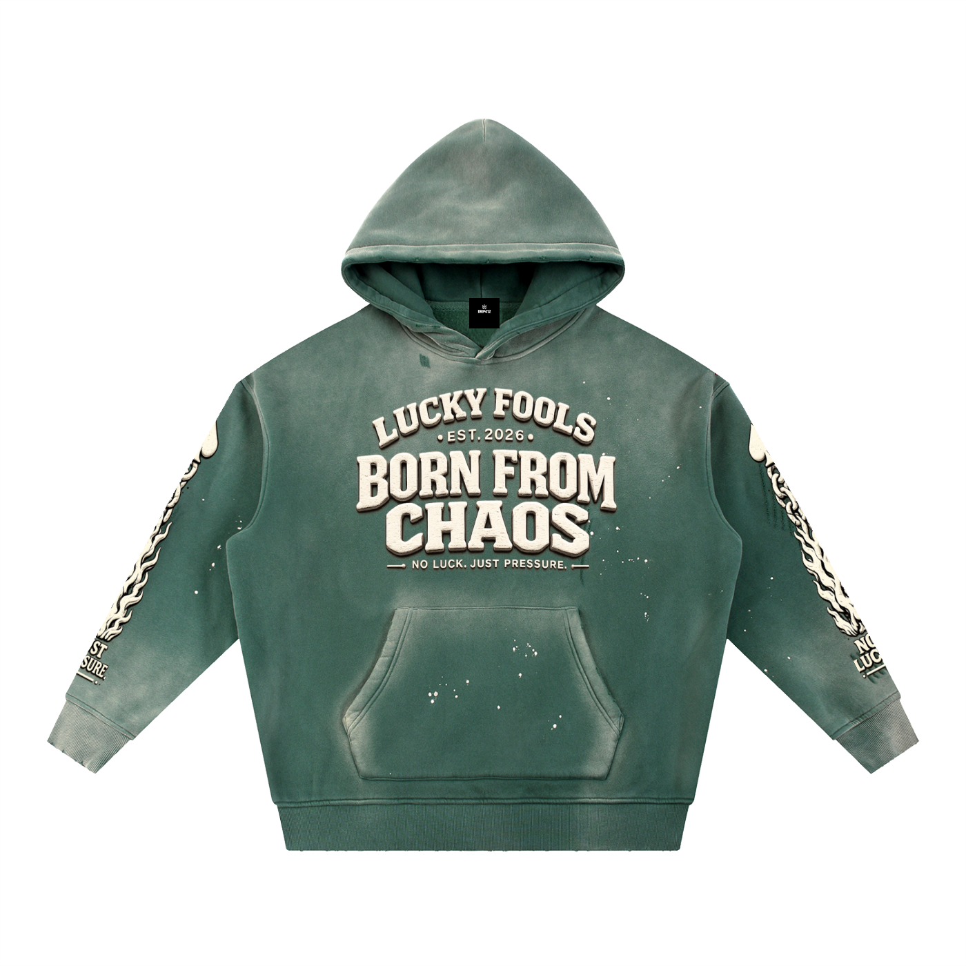 Born from Chaos Fleece Hoodie