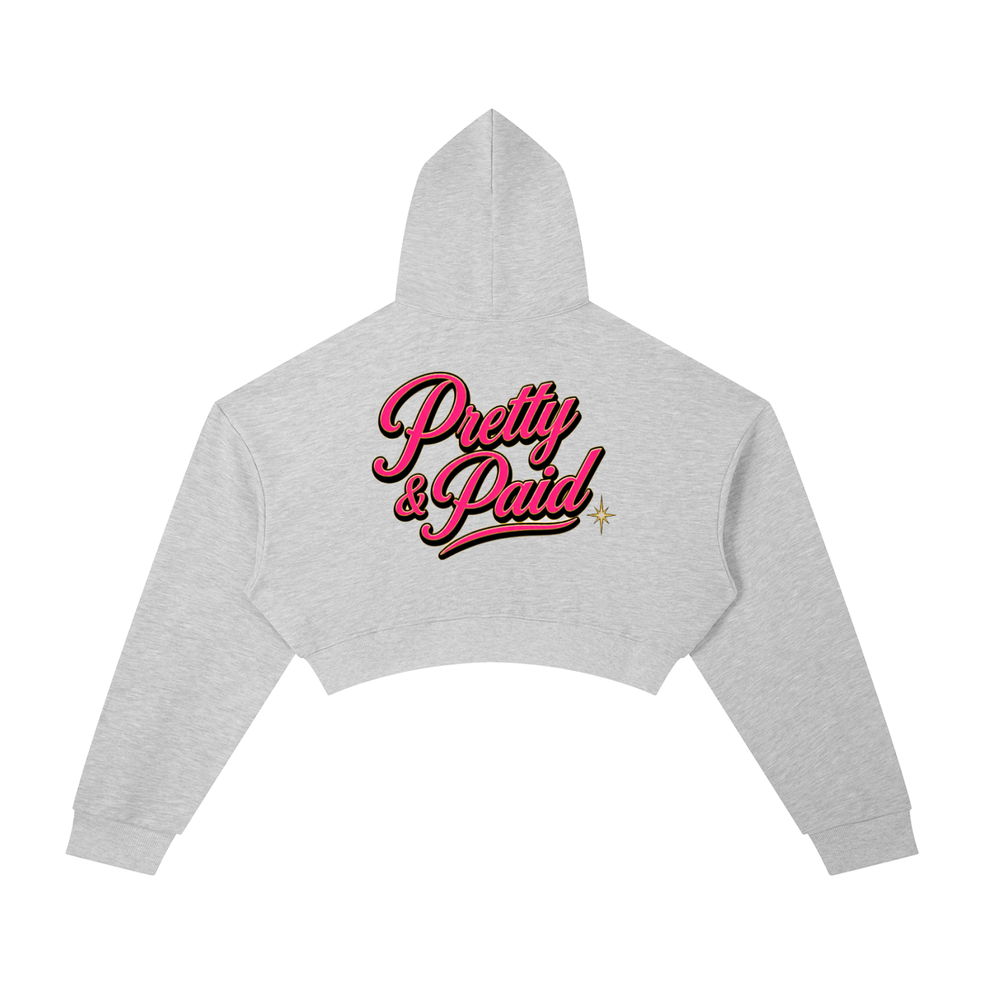 Burgh Barbie Cropped Hoodie