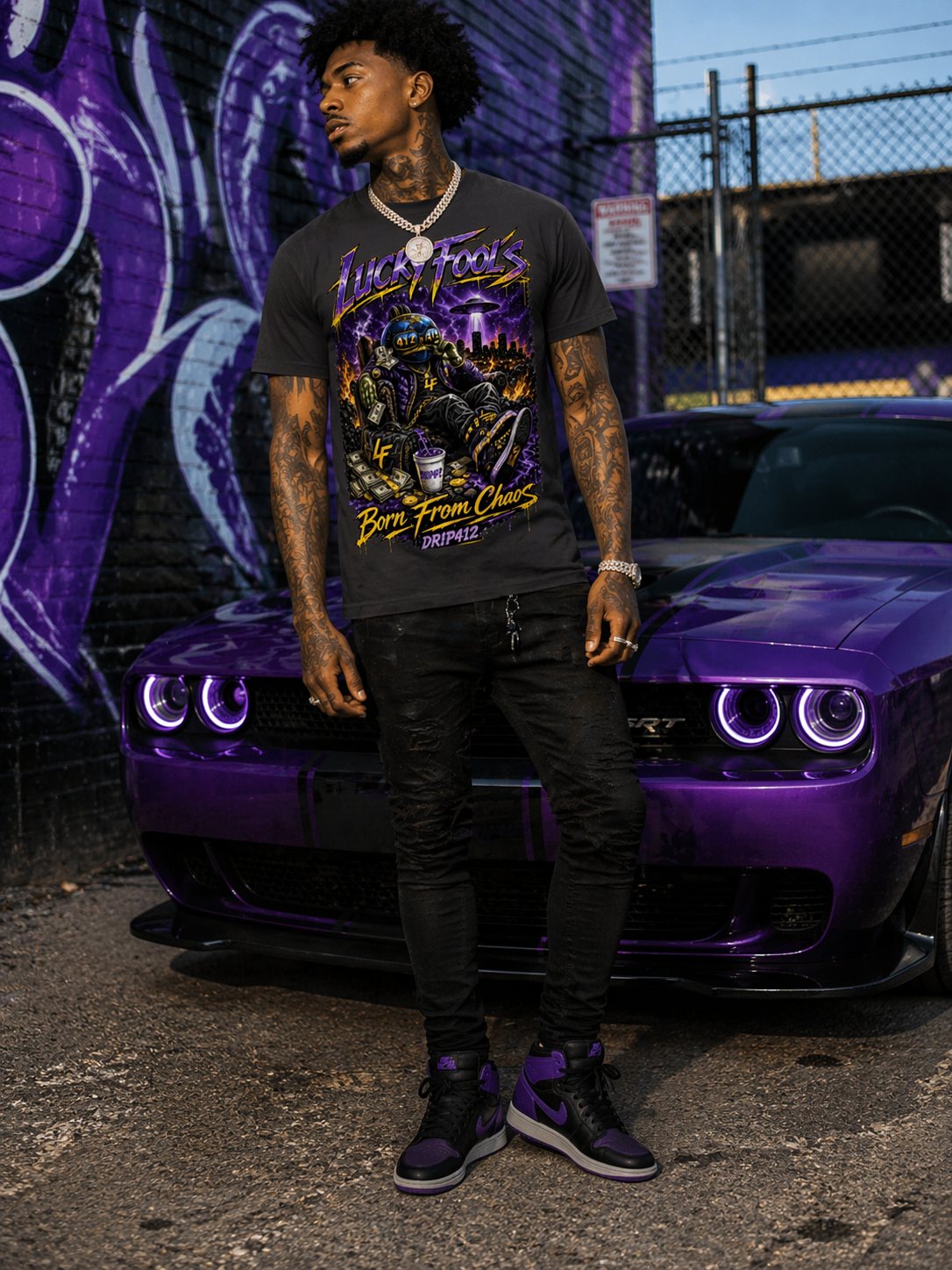 Lucky Fools Boxy T-Shirt